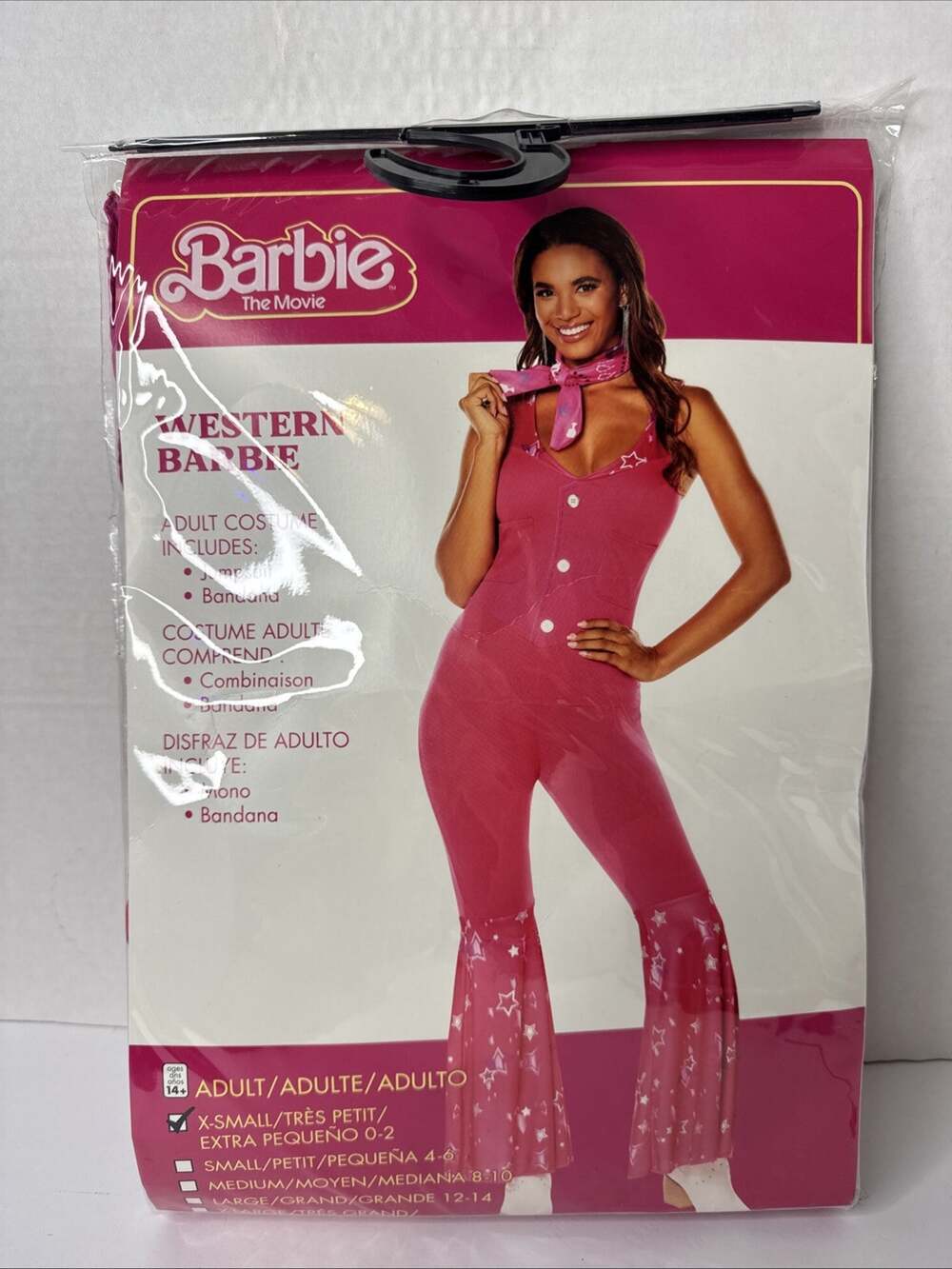 Barbie The Movie Western Barbie Costume ADULT XSMALL (0-2)